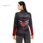 Himalaya Women Never Get Bored Half-Zip Blouse
