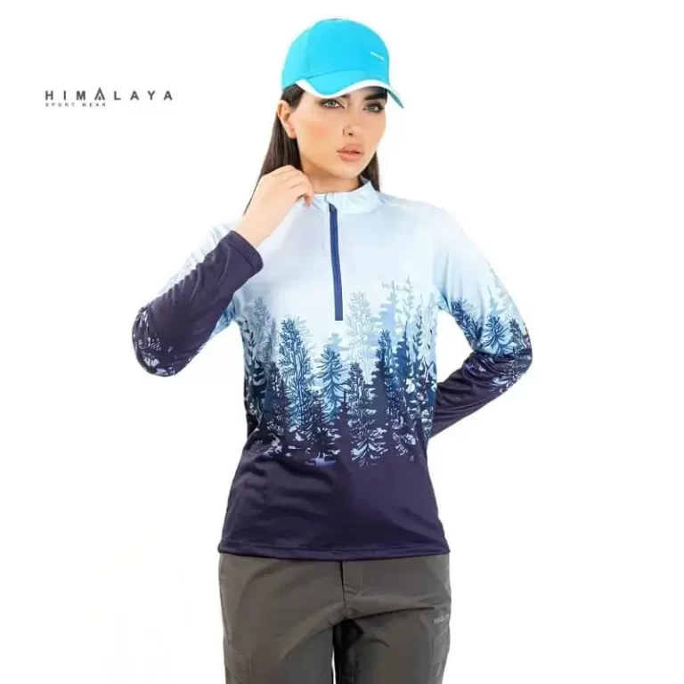 Himalaya Women Afra Half-Zip Blouse
