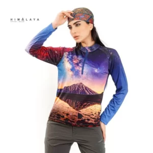 Himalaya Women Damavand Night Half-Zip Blouse