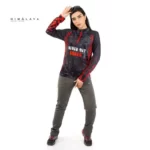 Himalaya Women Never Get Bored Half-Zip Blousev
